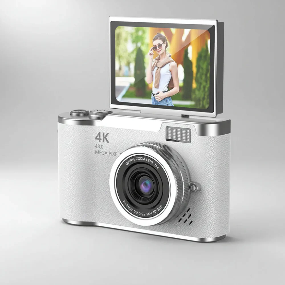 4K Digitalkamera 8x Zoom 2 4 Zoll Klappbildschirm - Image 9