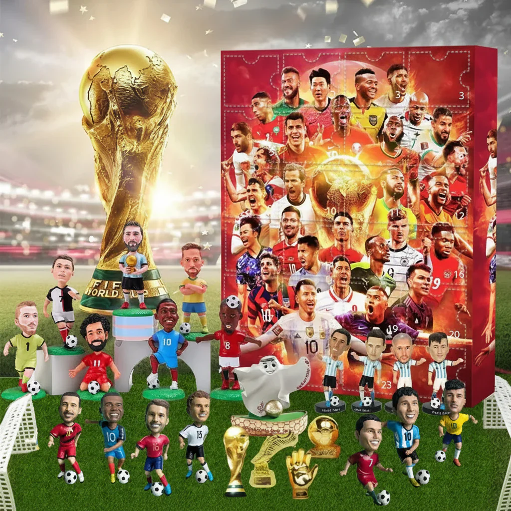 Adventskalender Fußball Weltmeisterschaft Countdown Geschenk