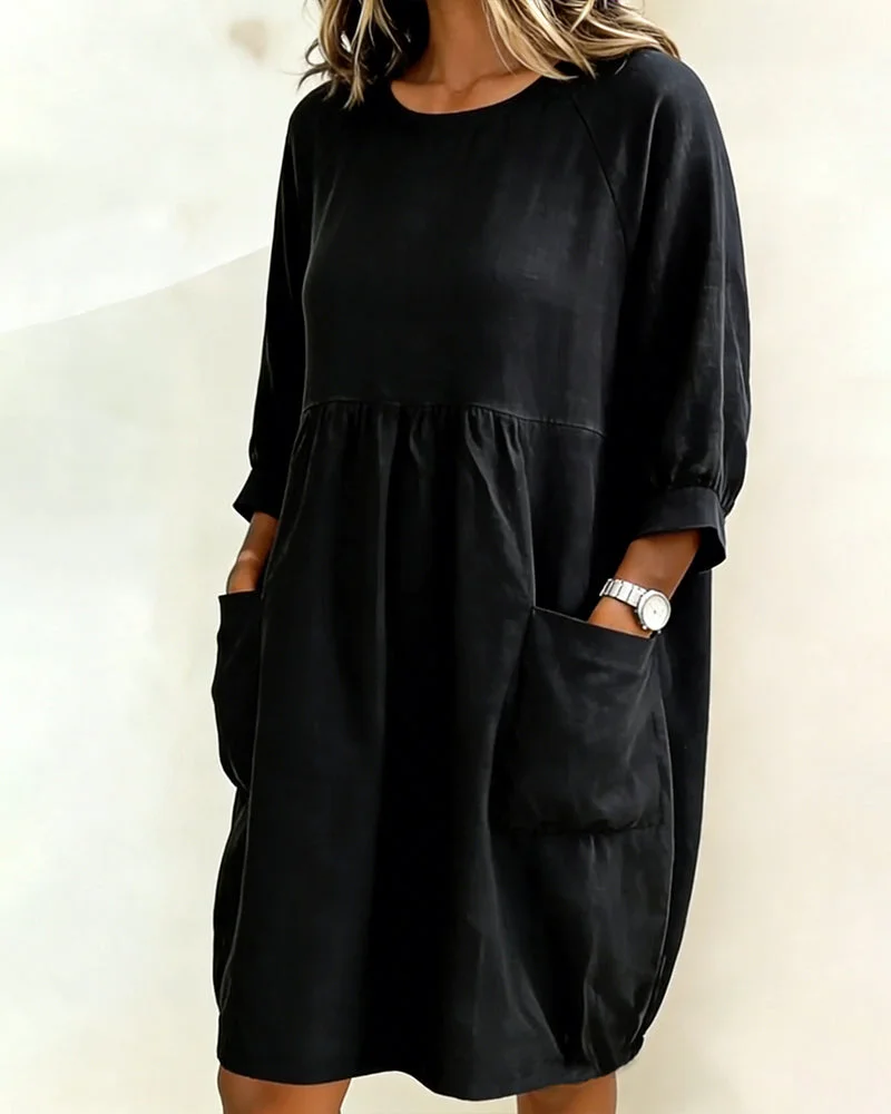 Alena | Modisches 3/4-Arm-Kleid Damen - Image 7