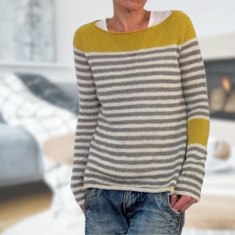 Alia | Damenpullover mit klassischem Rundhals