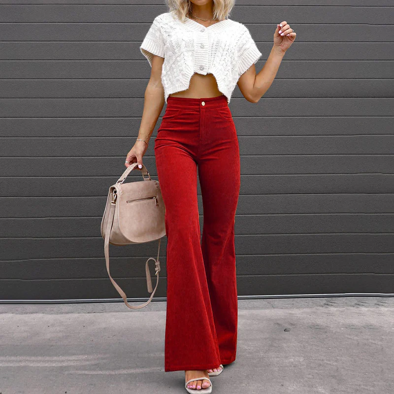 Alina | Bellbottoms Damen modisch & stilvoll geschnitten - Image 5