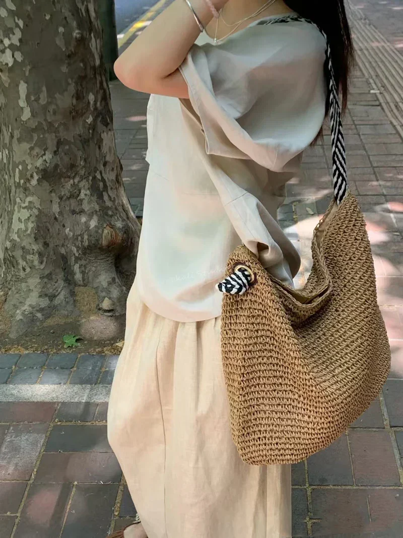 Alina | Boho Geflochtene Tote Bag für Alltag - Image 13