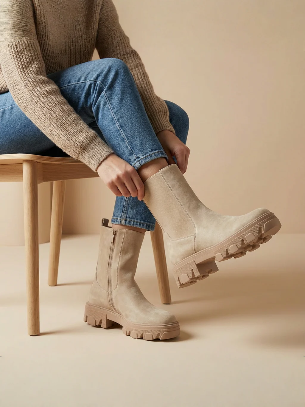 Alina | Zeitlose Chunky Stiefel Nova für Damen - Image 4