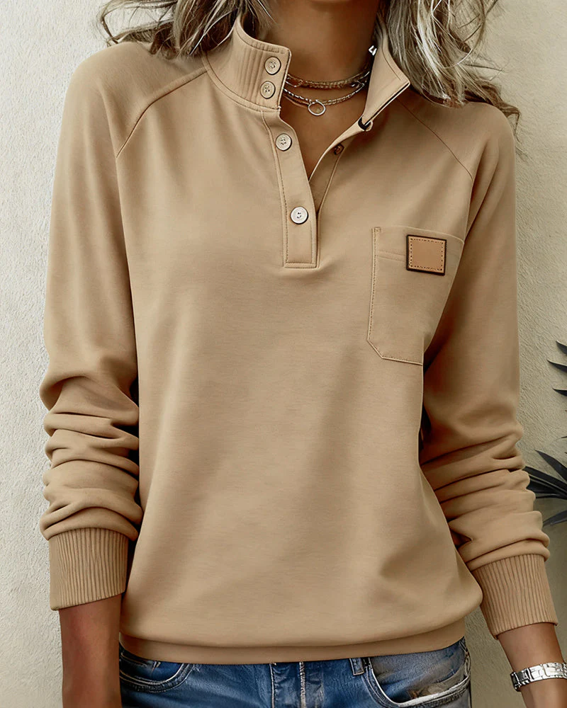 Amelie | Damen Pullover modern & stilvoll mit Polokragen - Image 10