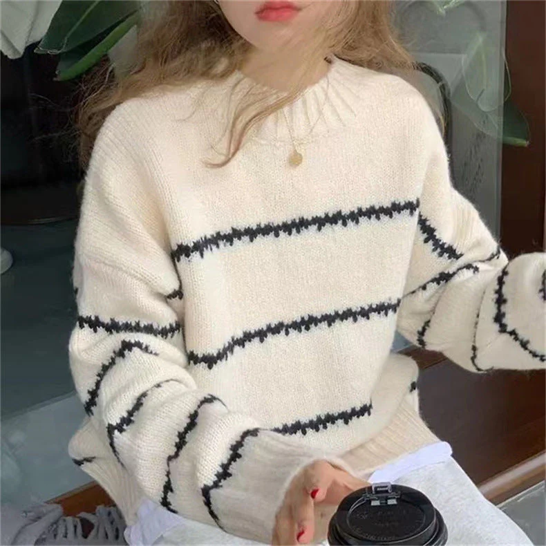 Amelie | Moderner Damen-Strickpullover cozy & stylisch - Image 8