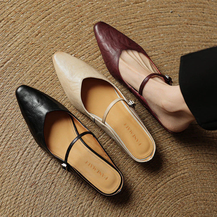 Amelie | Stilvolle Mules Damen Spitze - Image 13