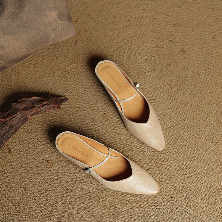 Amelie | Stilvolle Mules Damen Spitze - Image 4