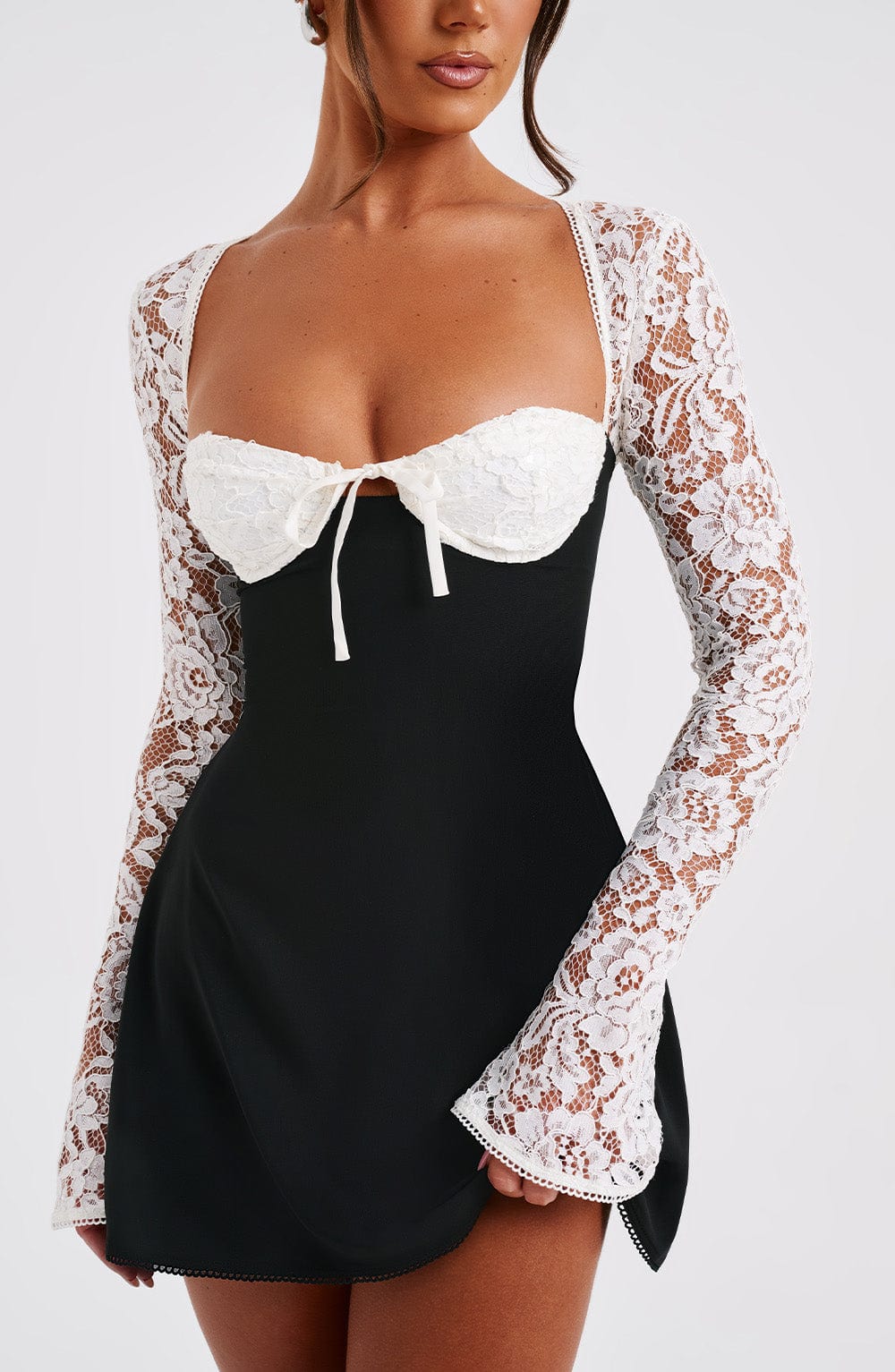 ANASTASIA | Kurzes Spitzenkleid Elegant - Image 16