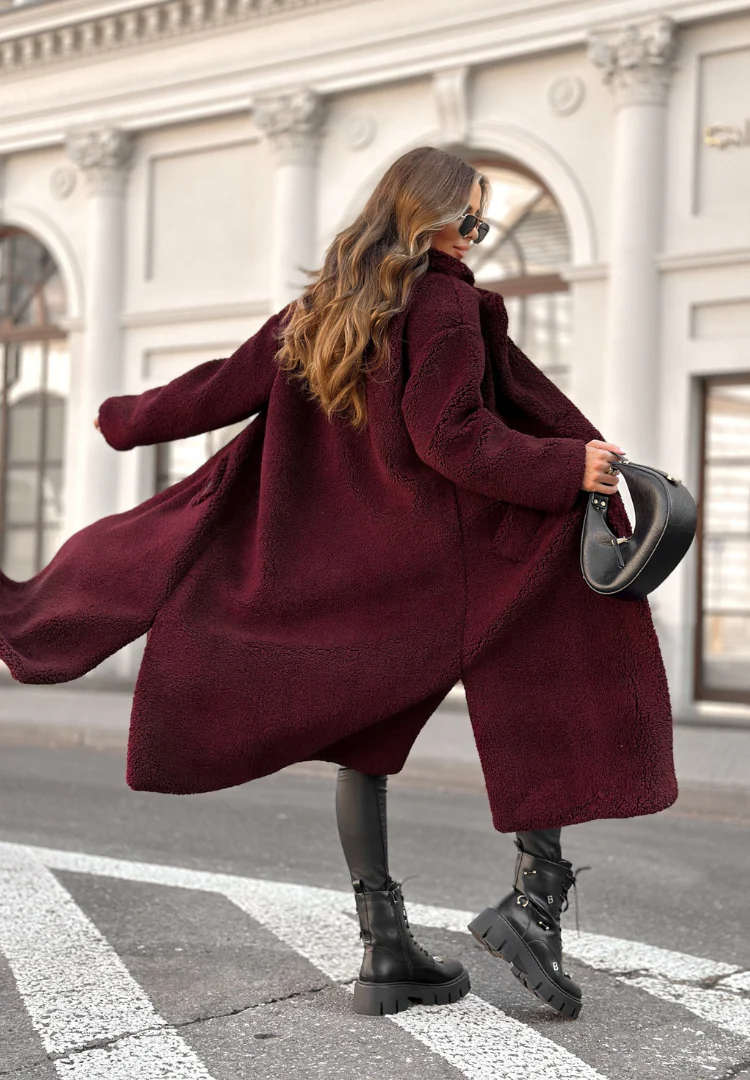 Anna | Damenmantel lang modern & modisch - Image 8