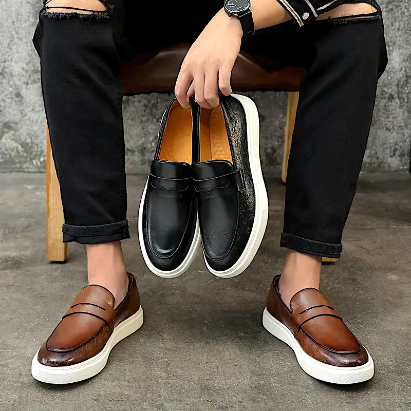 Anselm – Herren Schuhe Flache Sohle Komfortabel Und Modern