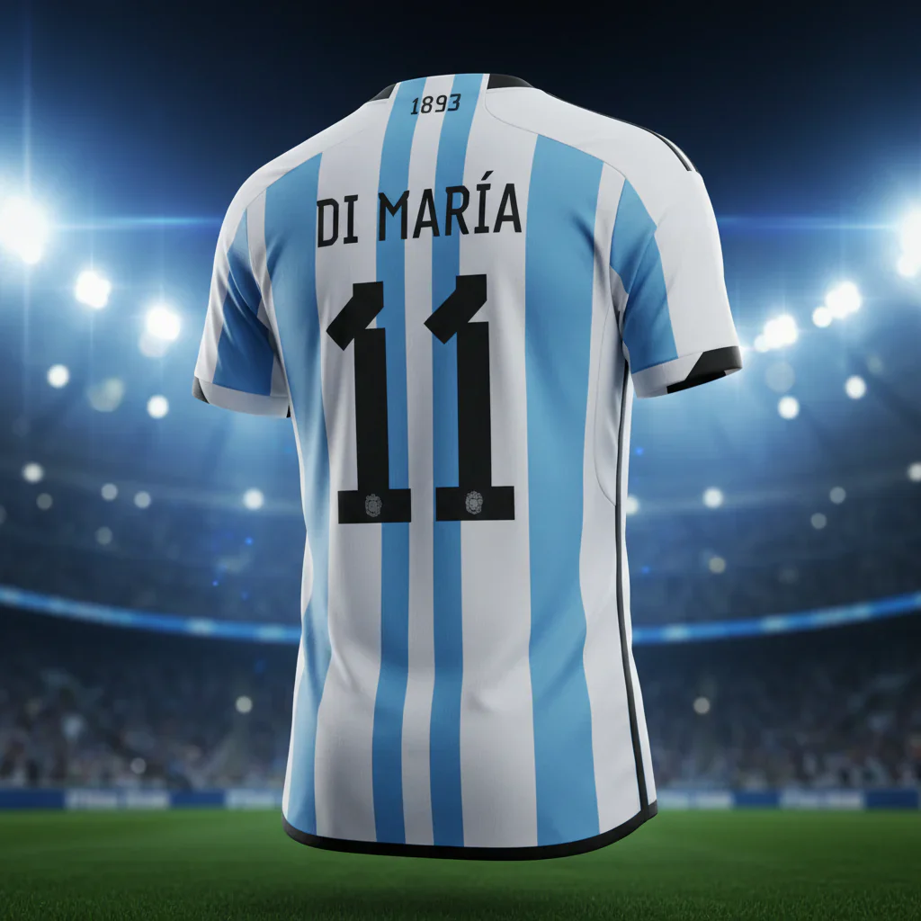 Argentinien Weltmeisterschaft Trikot 2026 Herren Kurzarm Fußball - Image 3