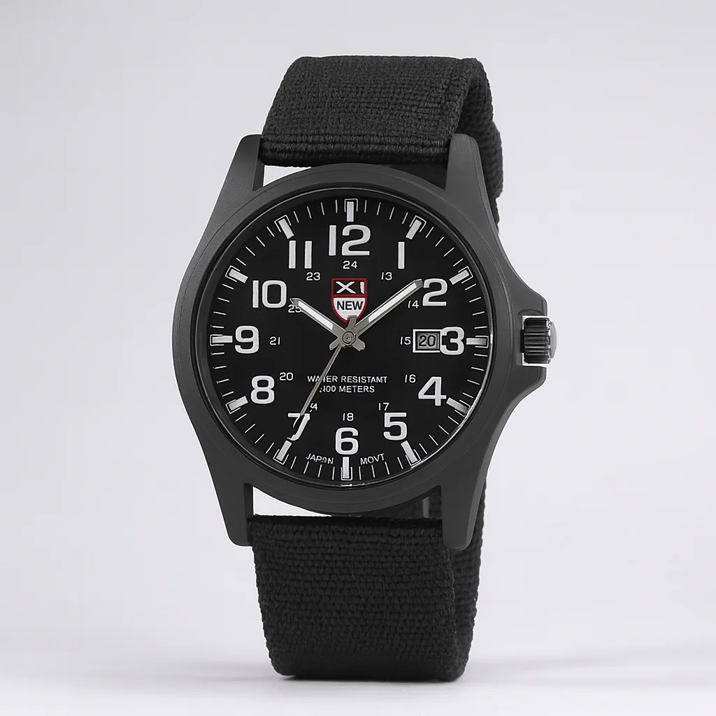 Armbanduhr Herren Militär Robust Outdoor Sportuhr - Image 3