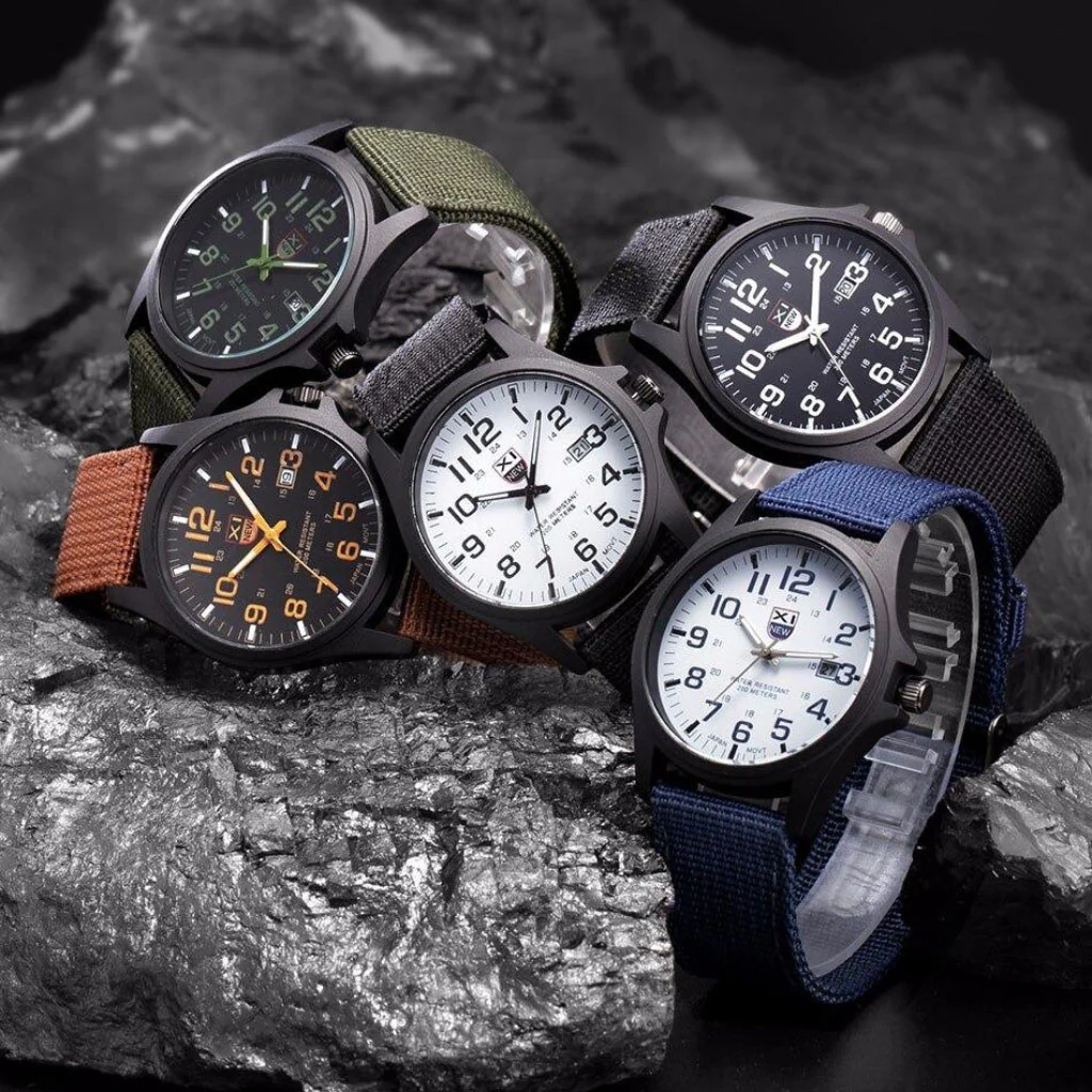 Armbanduhr Herren Militär Robust Outdoor Sportuhr - Image 7