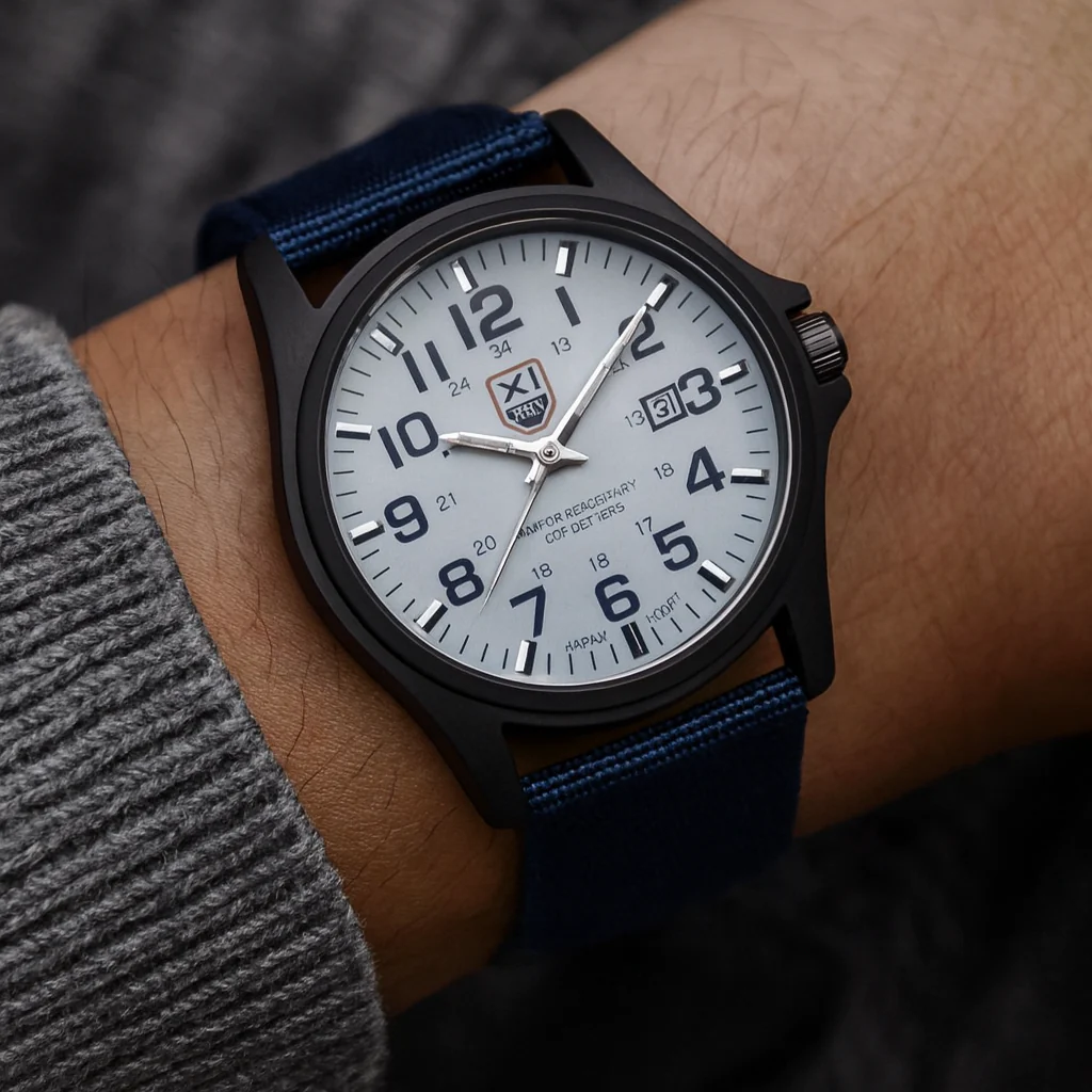 Armbanduhr Herren Militär Robust Outdoor Sportuhr - Image 9
