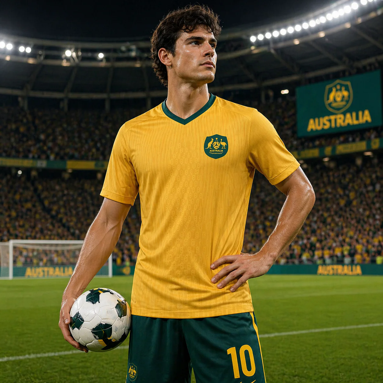 Australien Weltmeisterschaft Trikot 2026 Fußballtrikot Herren