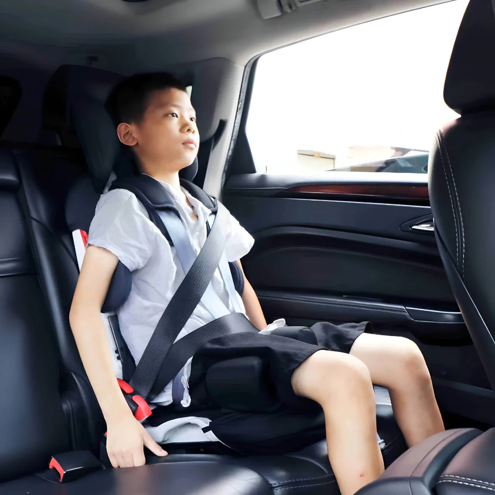 Auto Kindersitz verstellbar Reha mit 5-Punkt-Gurt Schwarz - Image 2