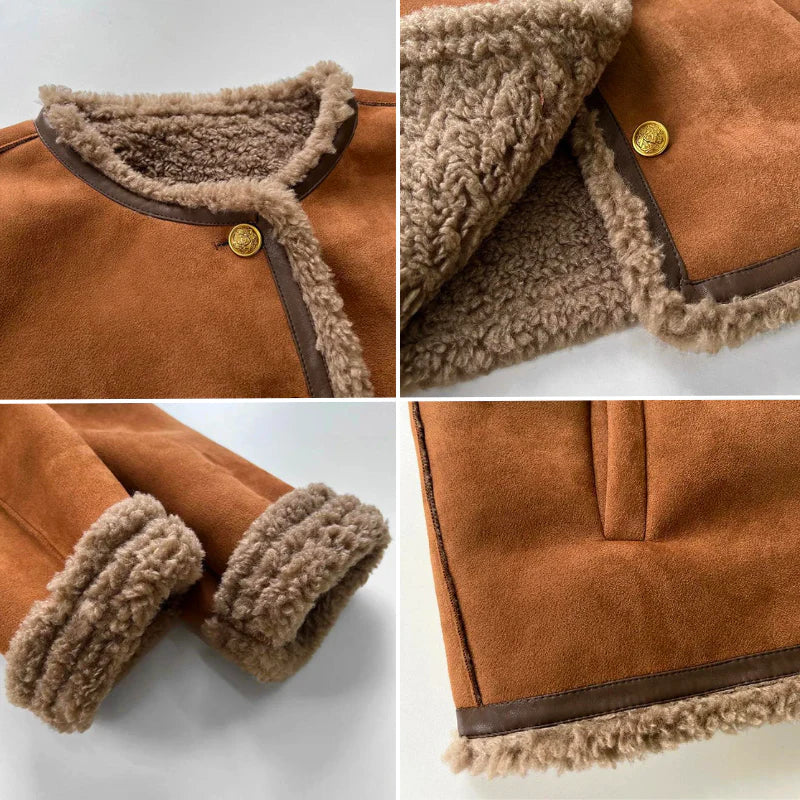Ava – Stylische Shearling-Jacke für warme & moderne Winter-Looks - Image 3