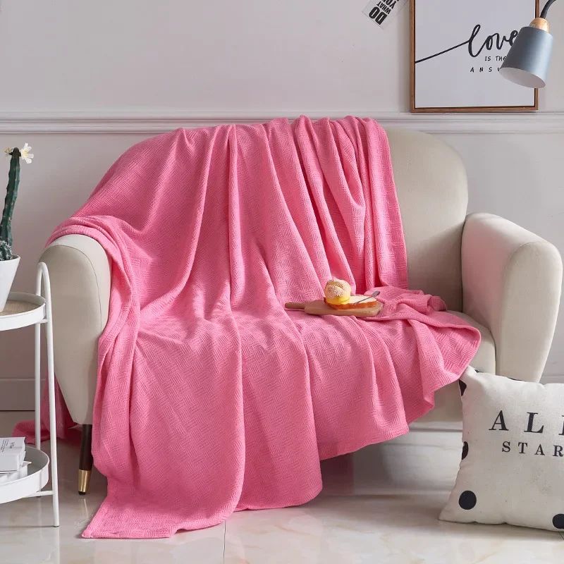 Avelena | Baumwoll-Gauzedecke Aurelina | 100 % Baumwolle | Atmungsaktiv & Hautfreundlich | Perfekt für Sofa, Bett & Büro