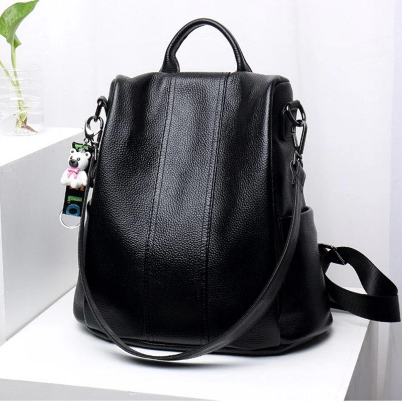 Avelena | Diebstahlresistenter Leder-Rucksack - Image 2
