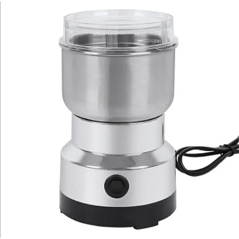 Avelena | Mini-Elektromühle – 300 ml Ultrafeine Mühle für Babynahrung, Kaffee, Gewürze, Pfeffer und Körner – 2/4 Klingenoptionen