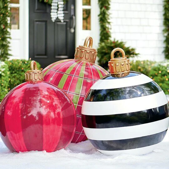 Avelena | Outdoor-Weihnachts-PVC-aufgeblasener dekorierter Ball - Image 5