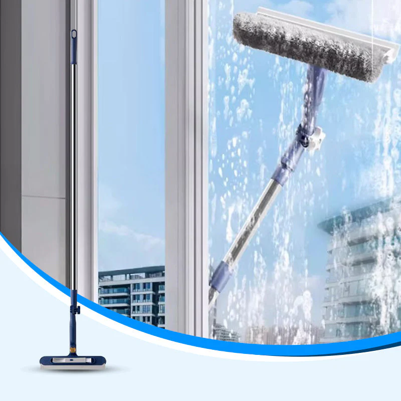 Avelena | SwipeShine – Sichere Fensterreinigung hoher Fenster ohne Aufwand oder Gefahr