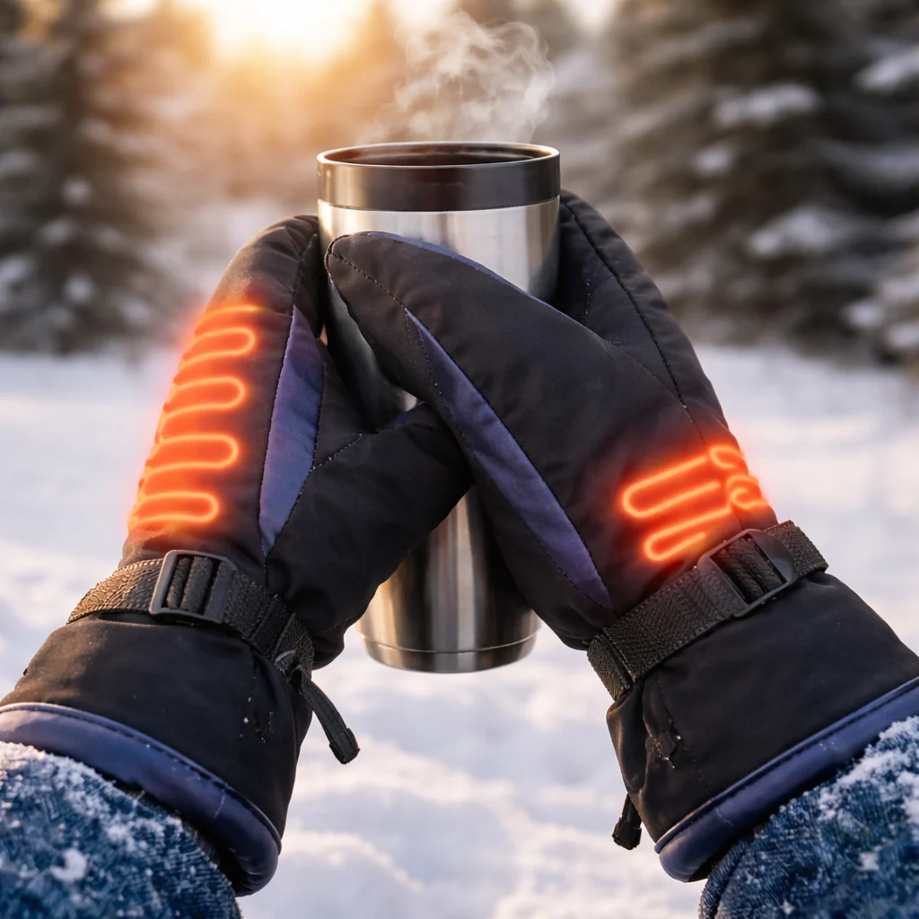 Beheizte Handschuhe elektrisch wasserdicht USB aufladbar Winter - Image 2