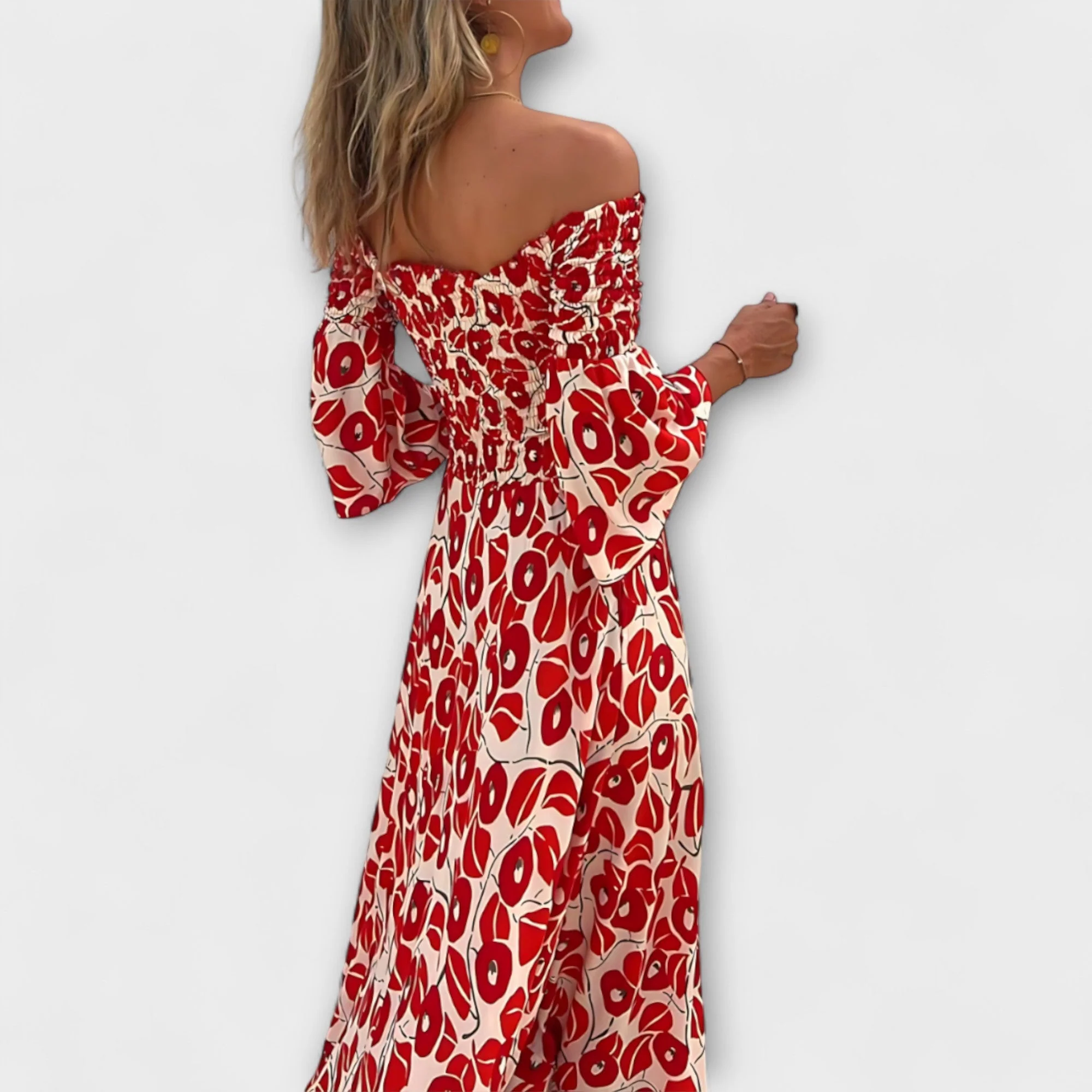 Bellira – Off-Shoulder Kleid mit floraler Leichtigkeit - Image 6
