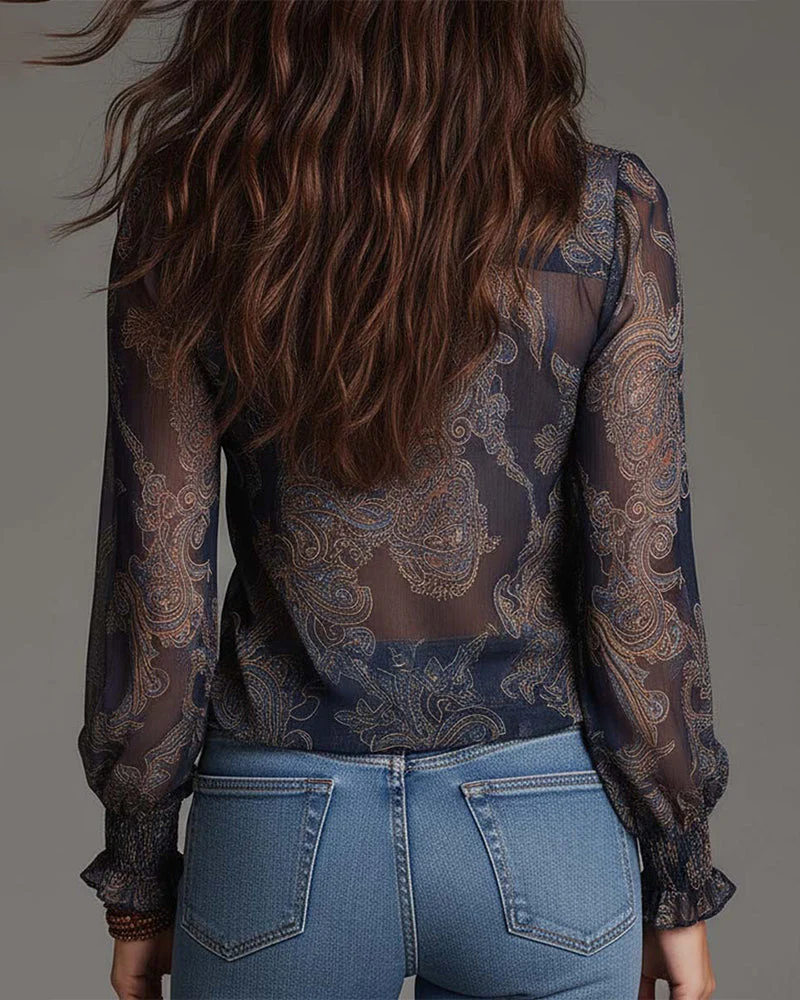 Bianca | Stilvolle Bluse im Halbzip Look - Image 12