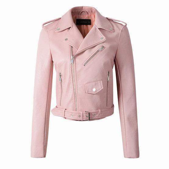 Bikerjacke Damen | Mit Reißverschluss für Alltag und Freizeit - Image 3
