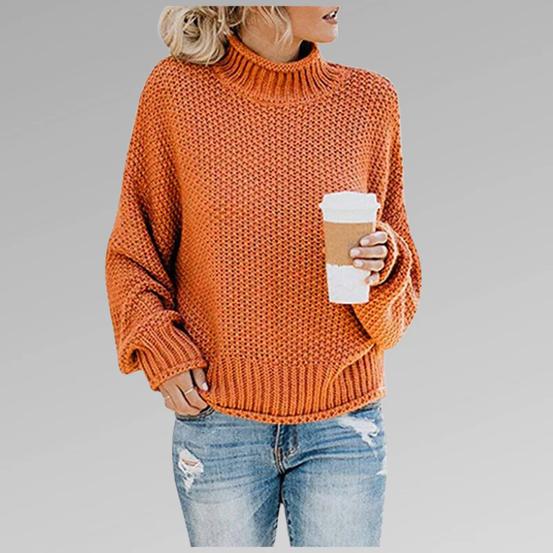Braelyn | Pullover mit hohem Kragen