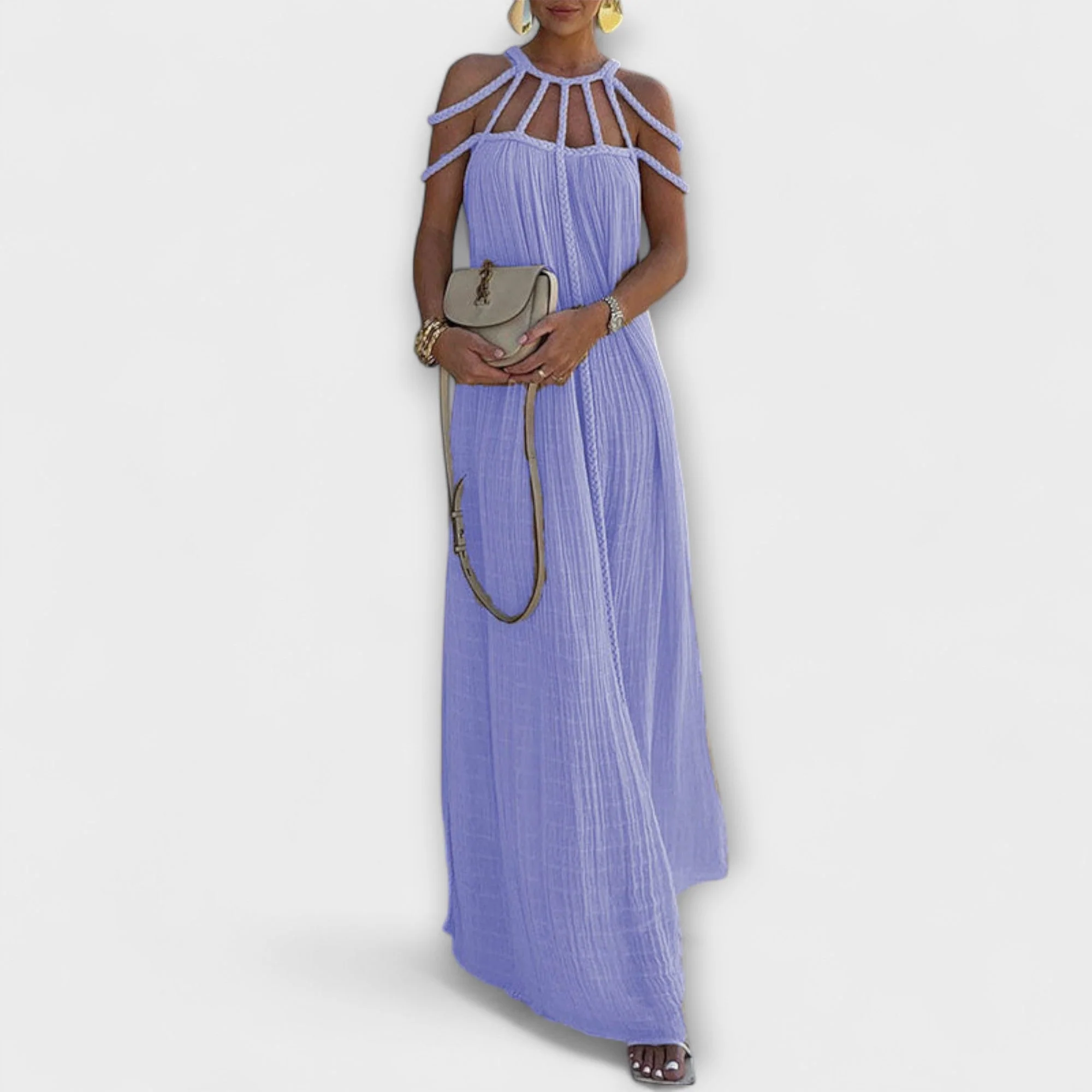 Briar - Elegantes Maxi-Kleid mit Drapierten Details - Image 3