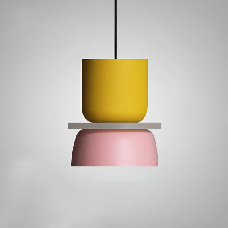 Bunte Glas-LED-Pendelleuchte für Esstisch und Wohnzimmer – Modernes Design, energieeffizient