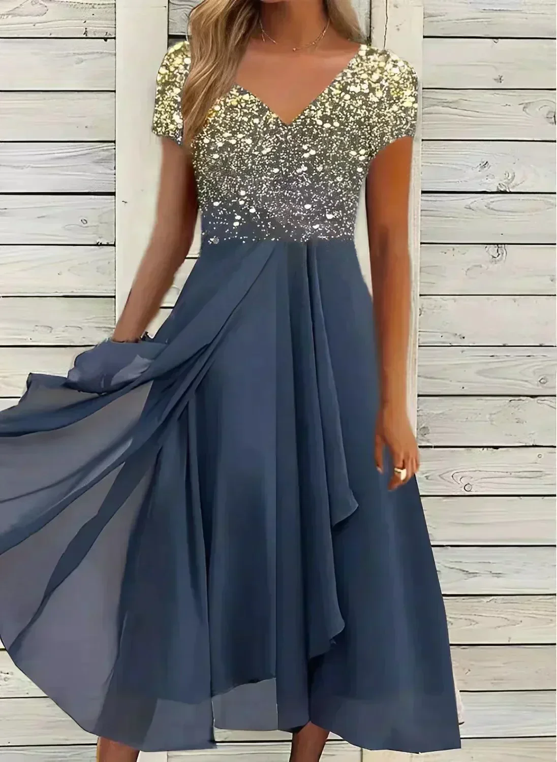 Caelina | Stilvolles Midi-Kleid - Image 5