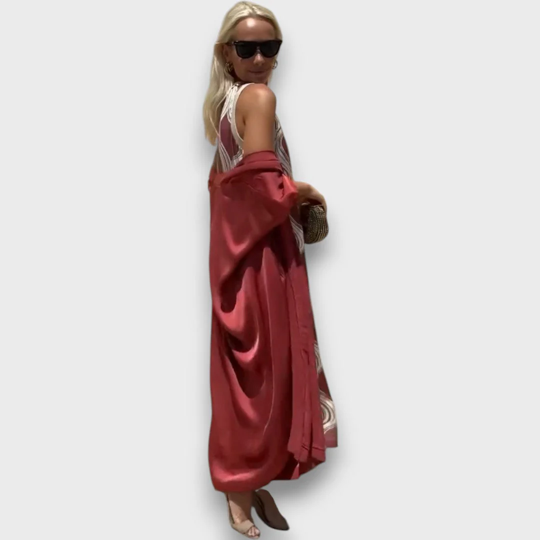 Caliera – Maxikleid mit Cardigan - Image 3