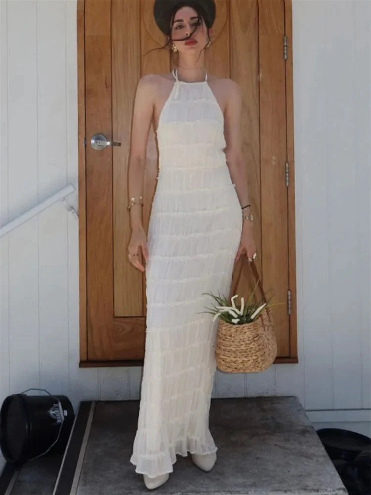 Camilla | Maxikleid mit offenem Rücken für Sommer - Image 5