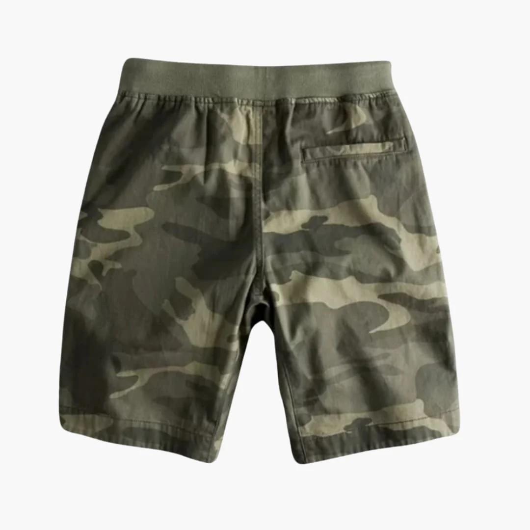 Cargoshorts für Herren - Camouflage Look mit Kordelzug - Image 2