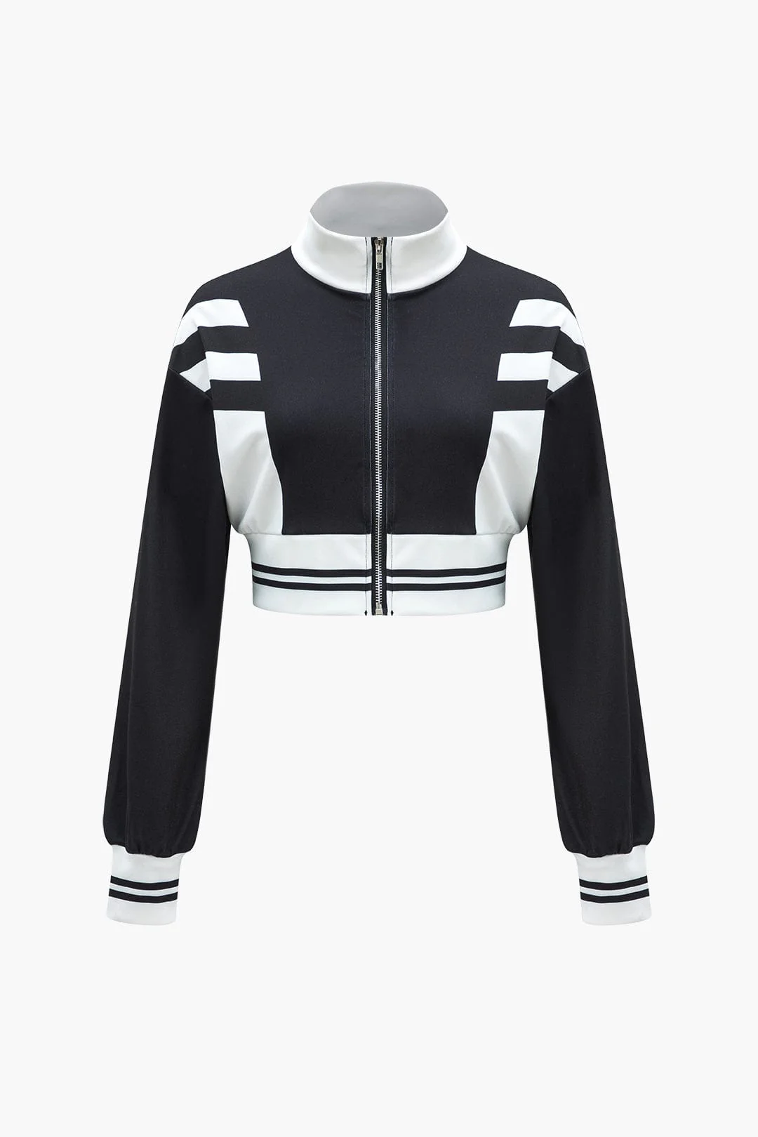 Christa | Sportliches Zweiteiler-Set mit Cropped-Jacke & weiter Hose