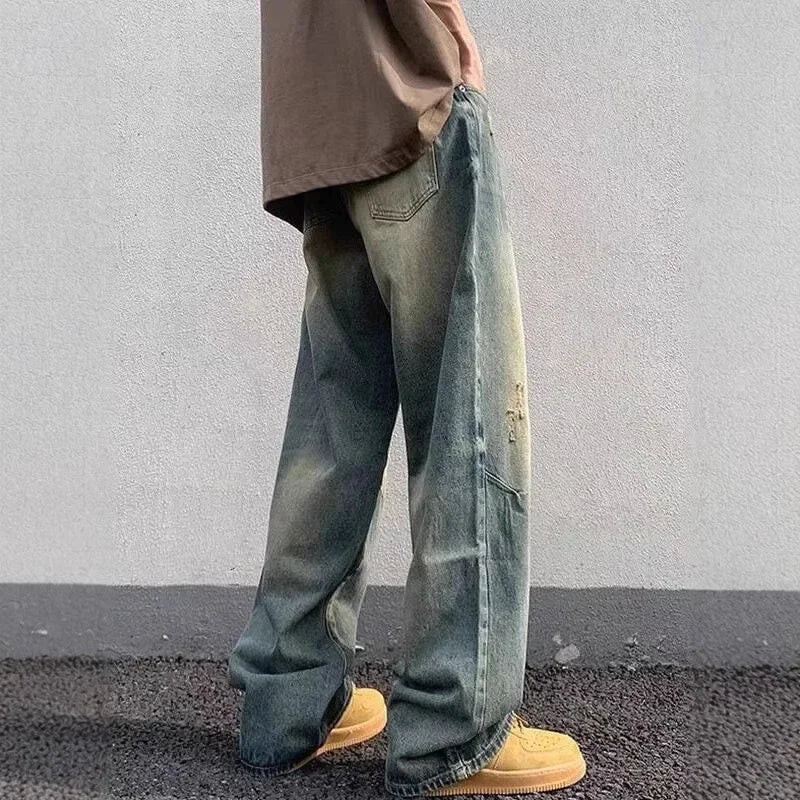 Christian | Bequeme Lange Baggy Jeans