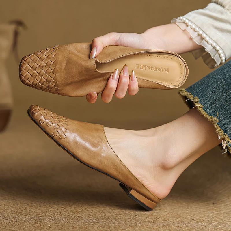 Clara | Damen Leder Mules elegant zeitlos - Image 20