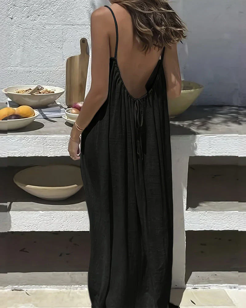 Clara | Damen Maxikleid leicht & modisch geschnitten - Image 11