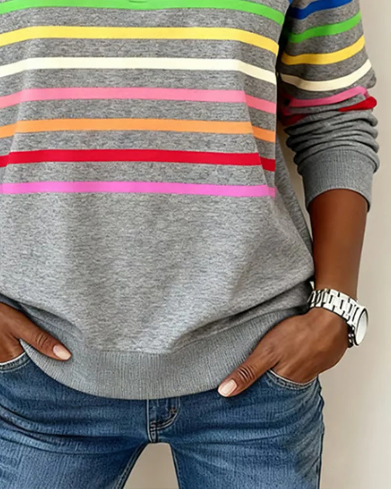 Clara | Damen Sweatshirt elegant & alltagstauglich - Image 3