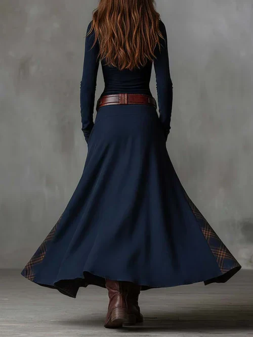 Clara | Vintage-Maxikleid mit langen Ärmeln - Image 5