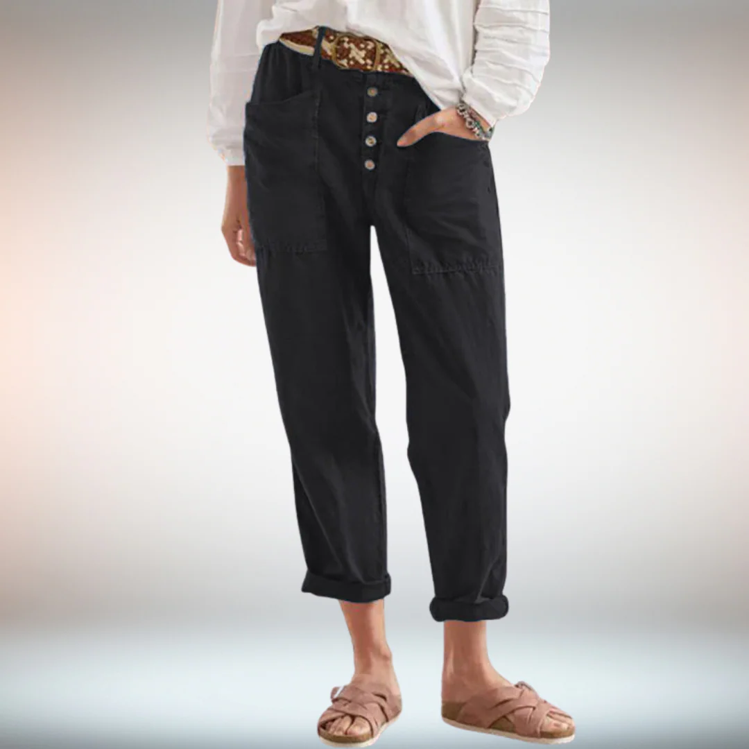 Clara | Zeitlose Damenhose mit entspanntem Look - Image 8