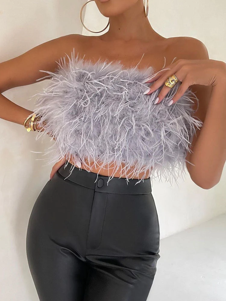 Claudia | Modernes Torchless Bandeau Top