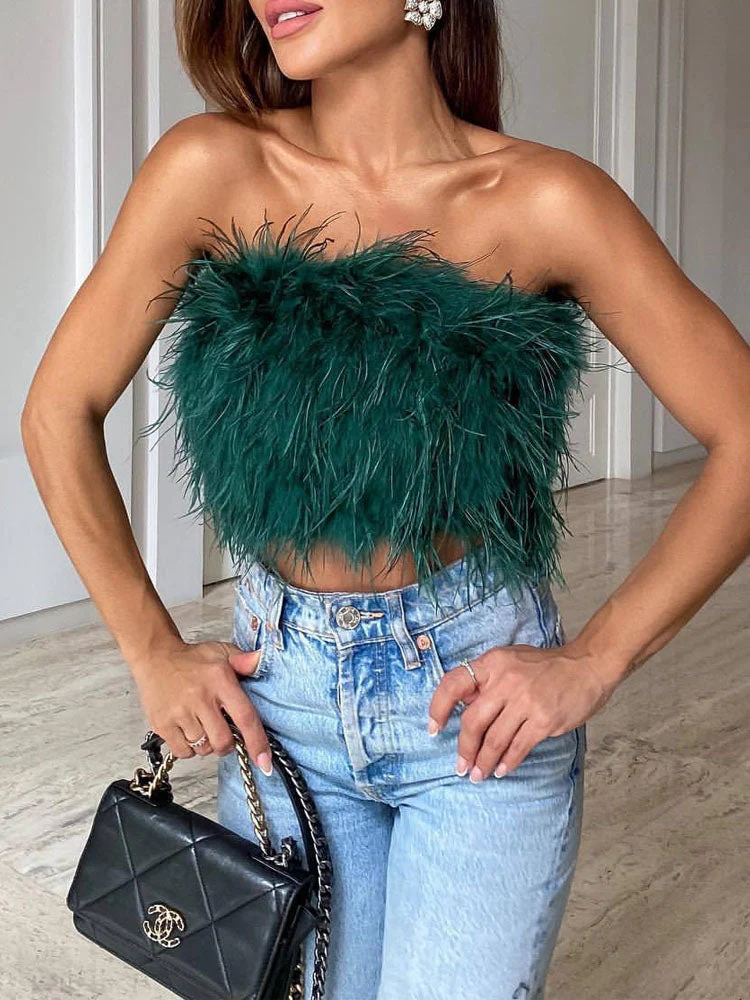 Claudia | Modernes Torchless Bandeau Top - Image 8