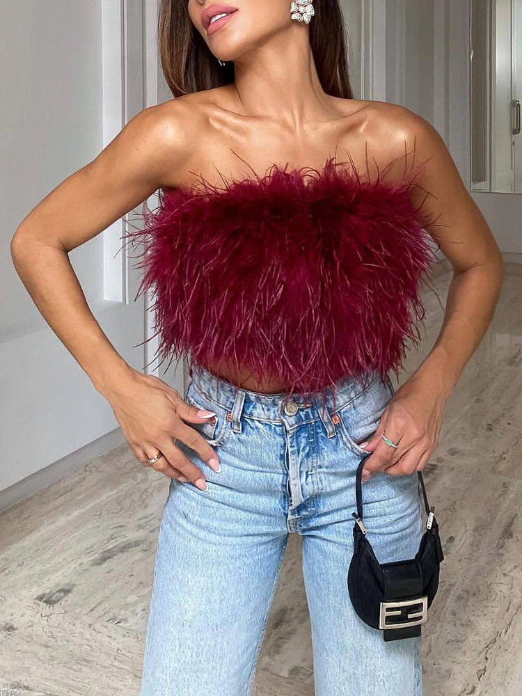 Claudia | Modernes Torchless Bandeau Top - Image 9