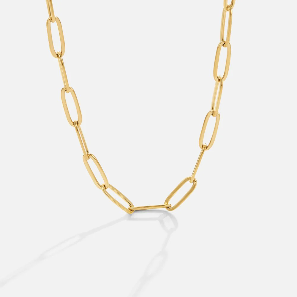 Clip Gold Halskette
