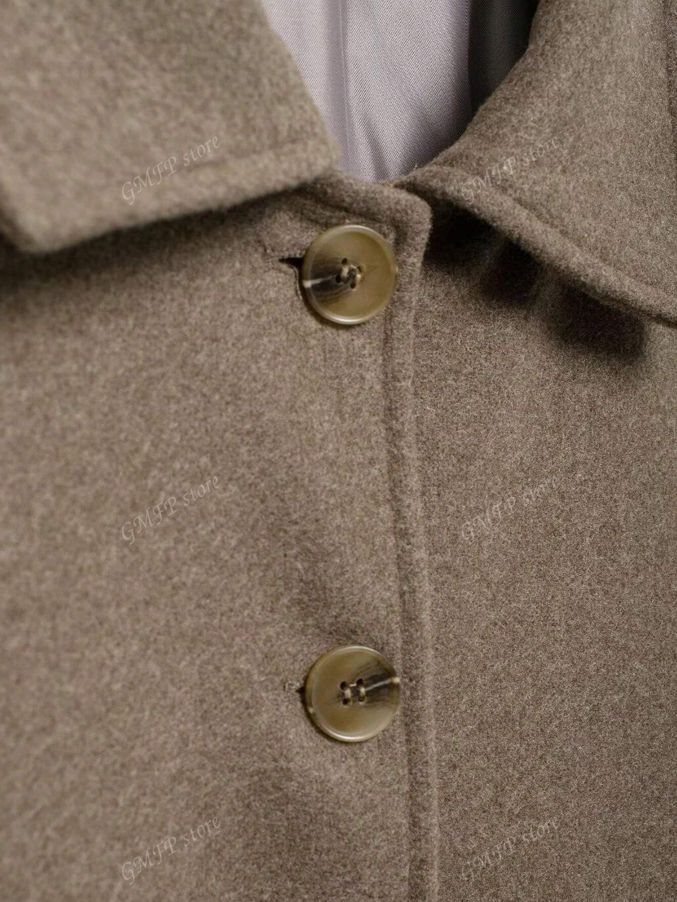 Cropped Wolljacke mit Knopfleiste – Zeitlos, Parisian & Herbstready - Image 17