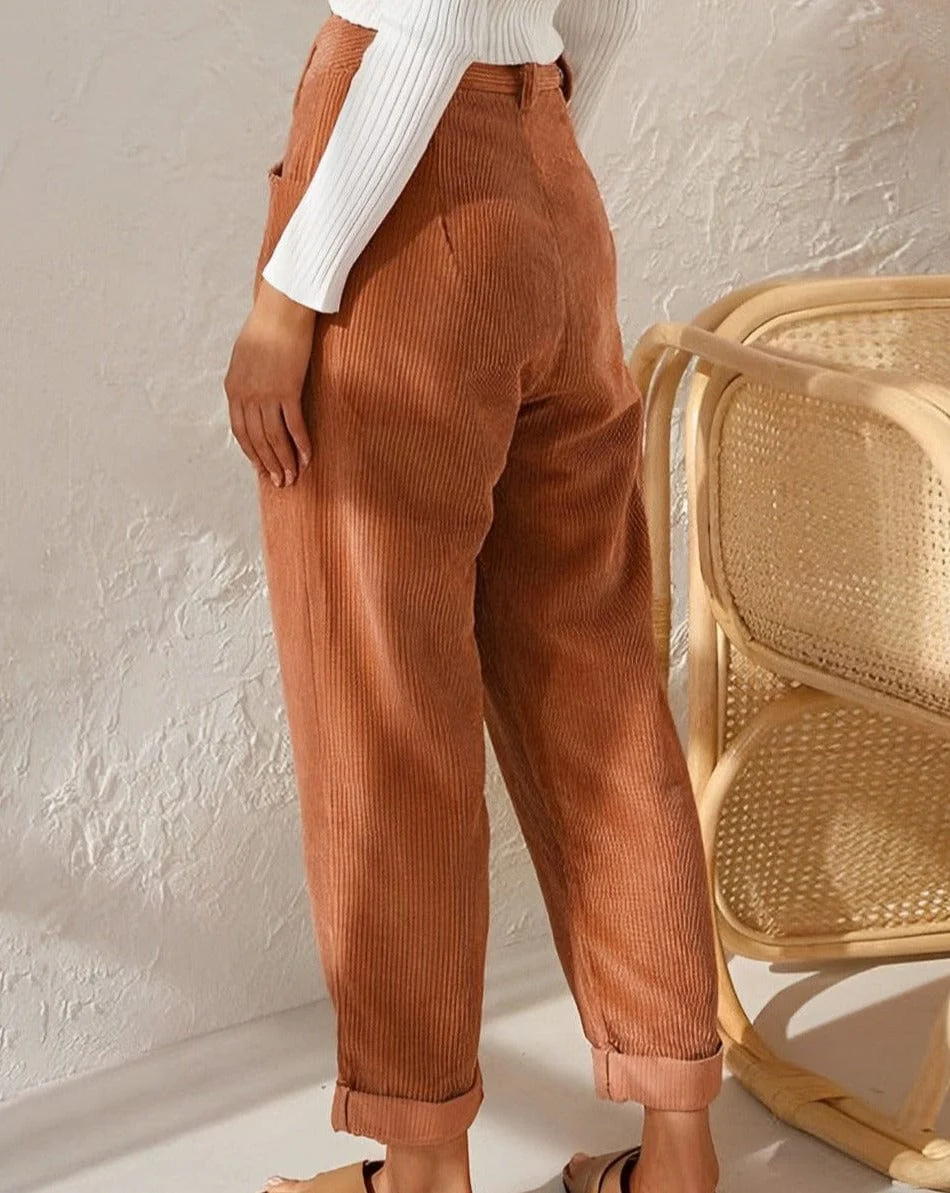 Dagmar – Damen Kordhose Weich Bequem Und Stylisch